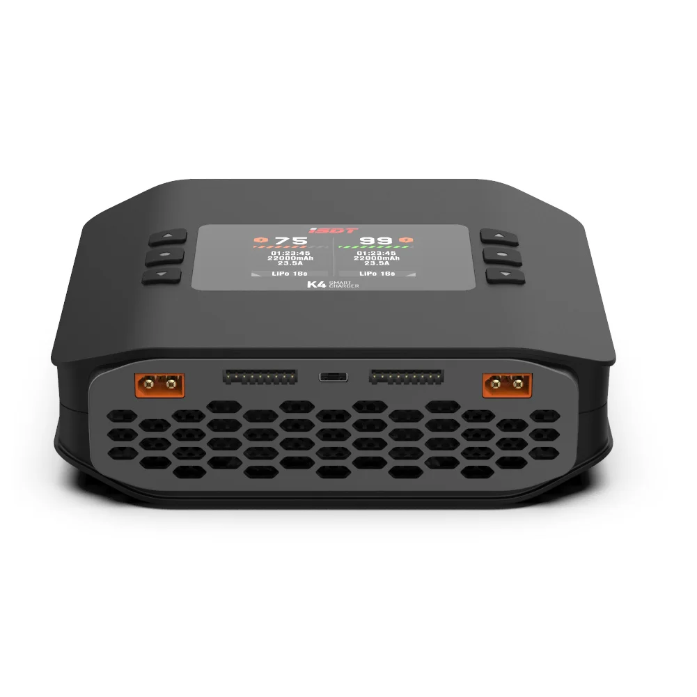 K4 Dual Battery Charger AC 400 - đánh giá và giá Isdt K4 Dual Lipo Charger